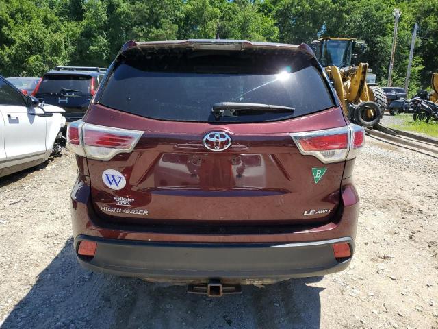 2015 Toyota Highlander Le VIN: 5TDBKRFH9FS157519 Lot: 59542224