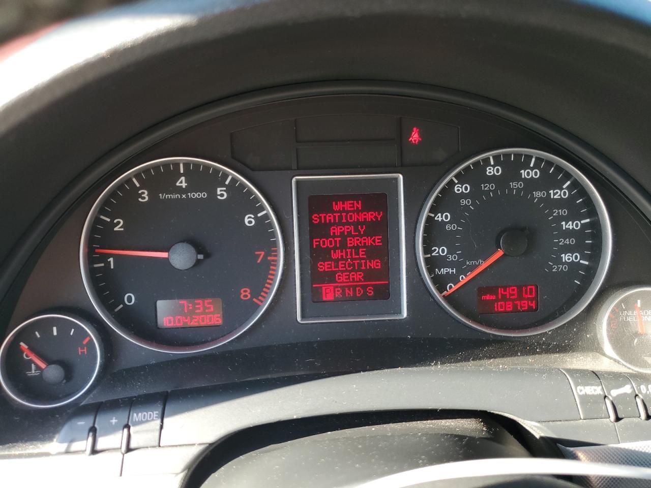 WAUAF78E08A164346 2008 Audi A4 2.0T