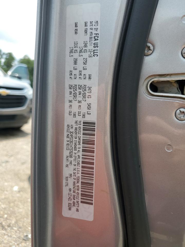 3C4PDCBG1HT576208 2017 Dodge Journey Sxt