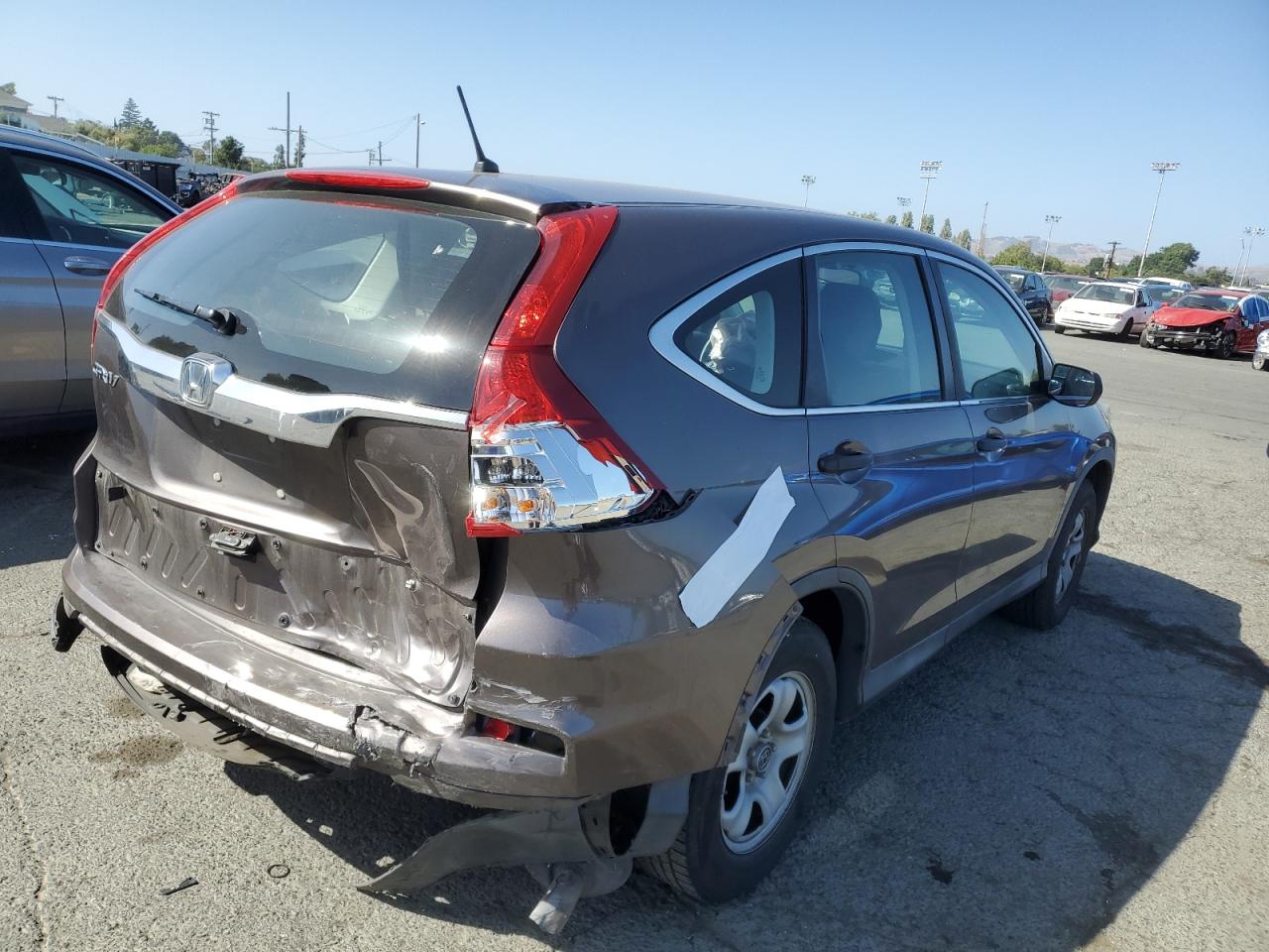 2015 Honda Cr-V Lx vin: 2HKRM3H37FH557446