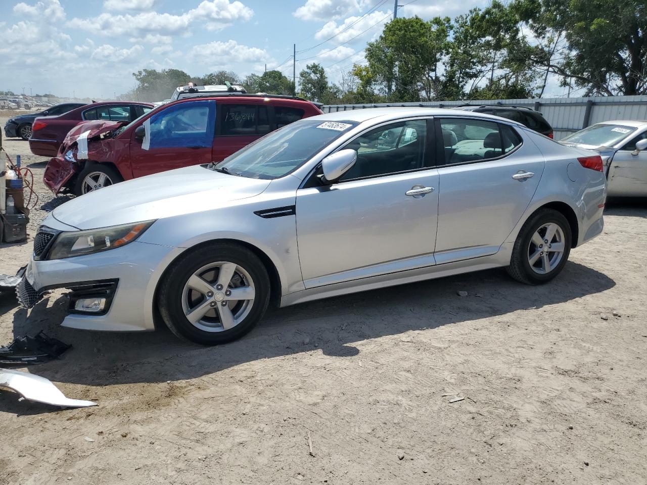 5XXGM4A7XFG447741 2015 Kia Optima Lx