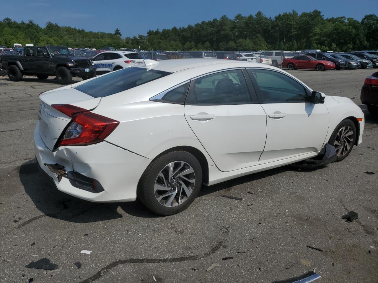 2017 Honda Civic Ex vin: 19XFC2F8XHE213468