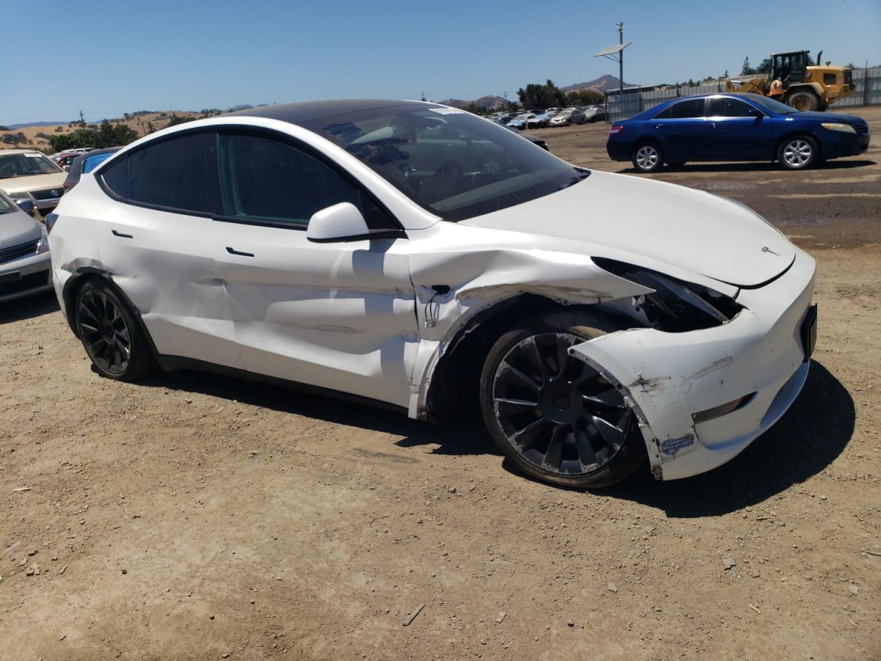 2021 Tesla Model Y vin: 5YJYGDEE0MF104067