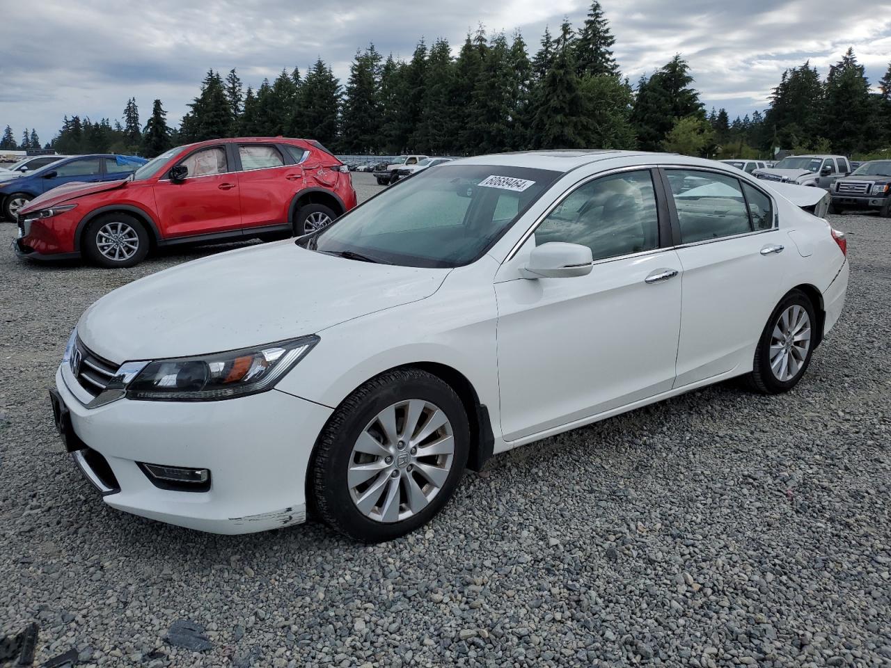 2013 Honda Accord Ex vin: 1HGCR2F77DA074956