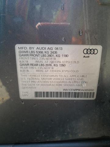 VIN WA1CFAFP9DA085890 2013 Audi Q5, Premium no.13