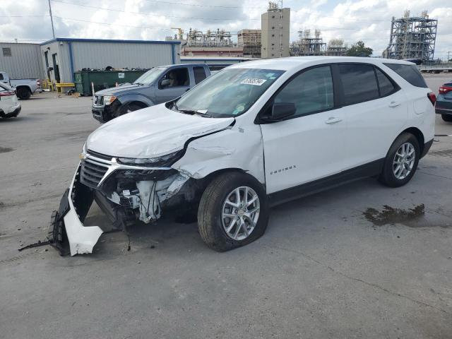 CHEVROLET EQUINOX LS 2023 white  gas 3GNAXSEG2PL203526 photo #1