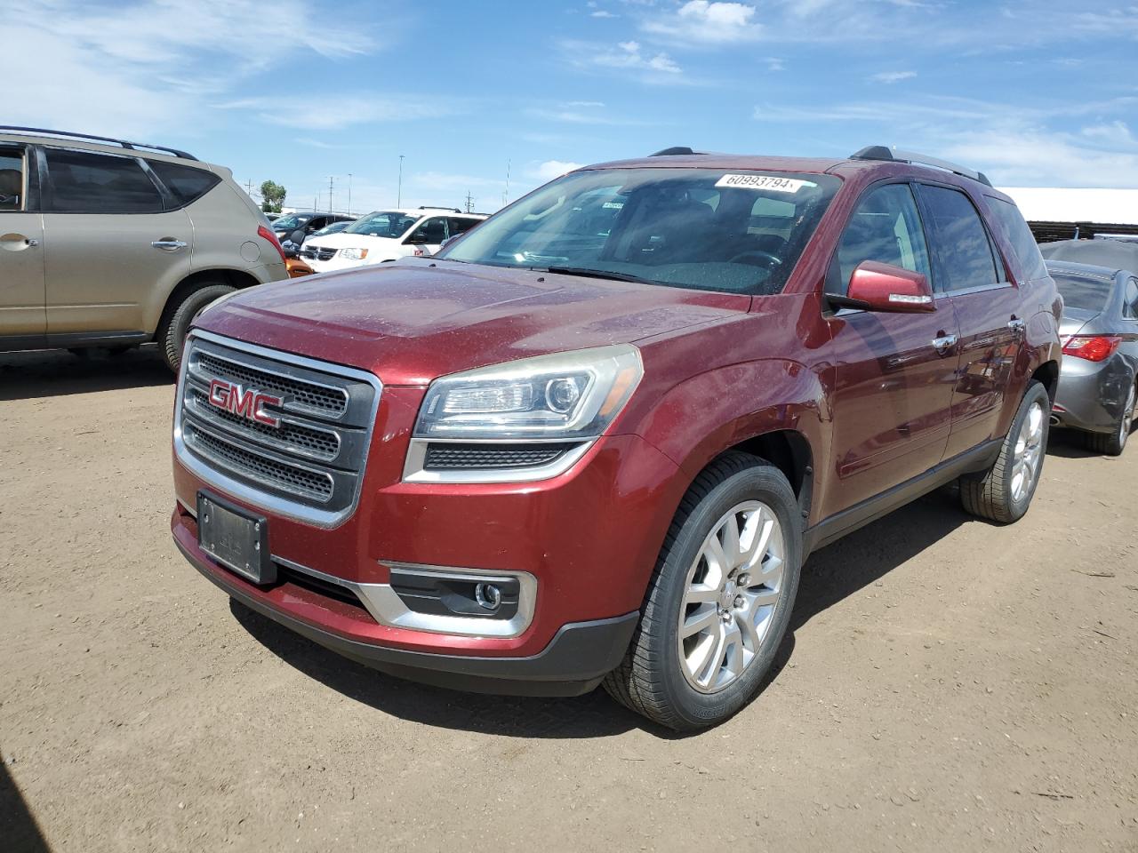 1GKKVRKDXFJ349012 2015 GMC Acadia Slt-1