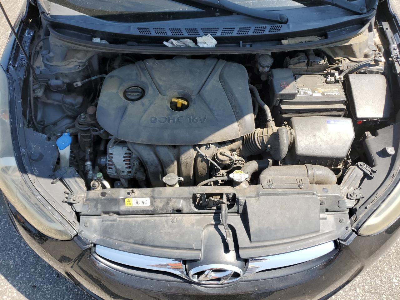 KMHDH4AE9DU870464 2013 Hyundai Elantra Gls