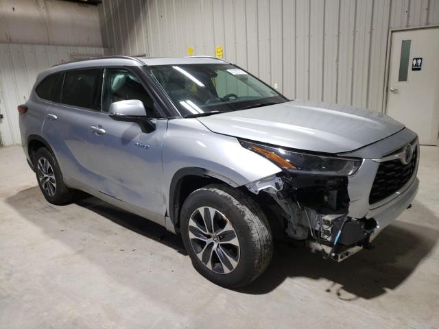 VIN 5TDGARAH6MS507735 2021 Toyota Highlander, Hybri... no.4