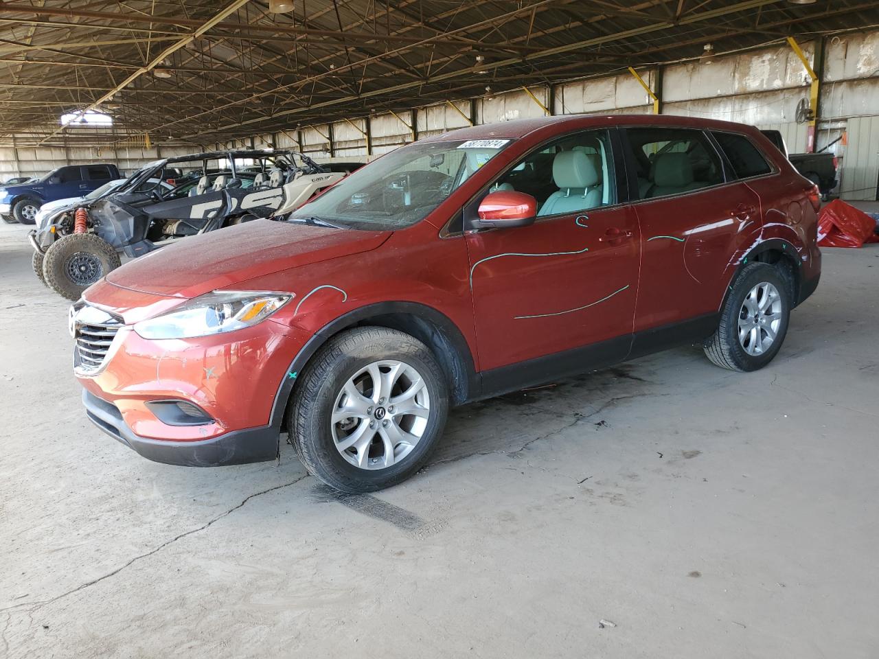 2013 Mazda Cx-9 Touring vin: JM3TB2CA3D0412997