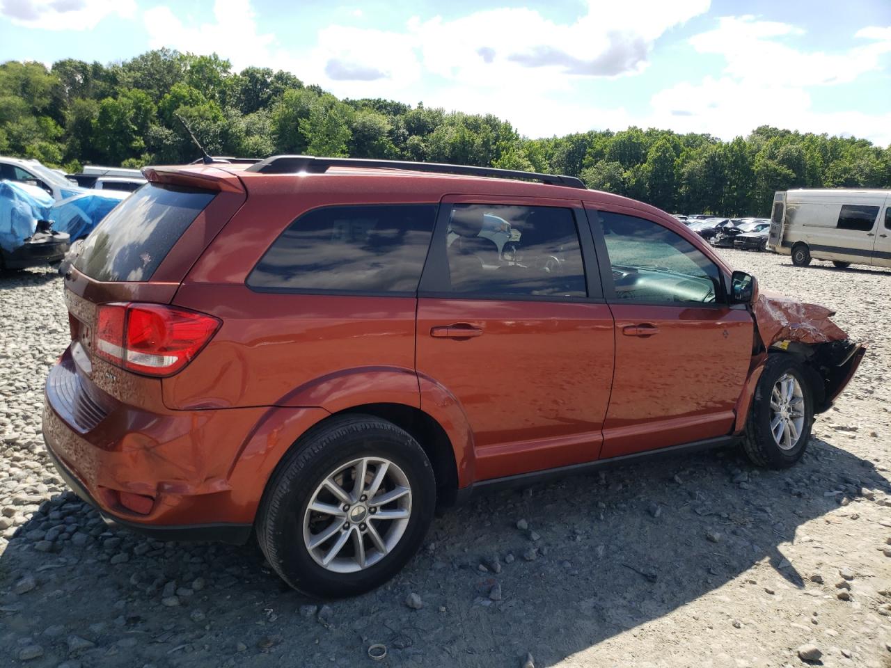 Lot #2862046660 2013 DODGE JOURNEY SX