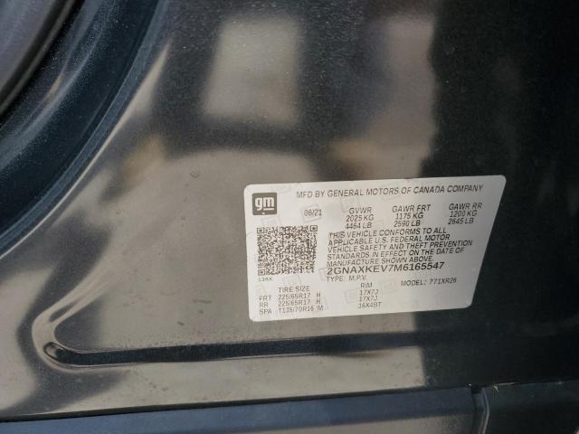 2GNAXKEV7M6165547 2021 CHEVROLET EQUINOX - Image 13