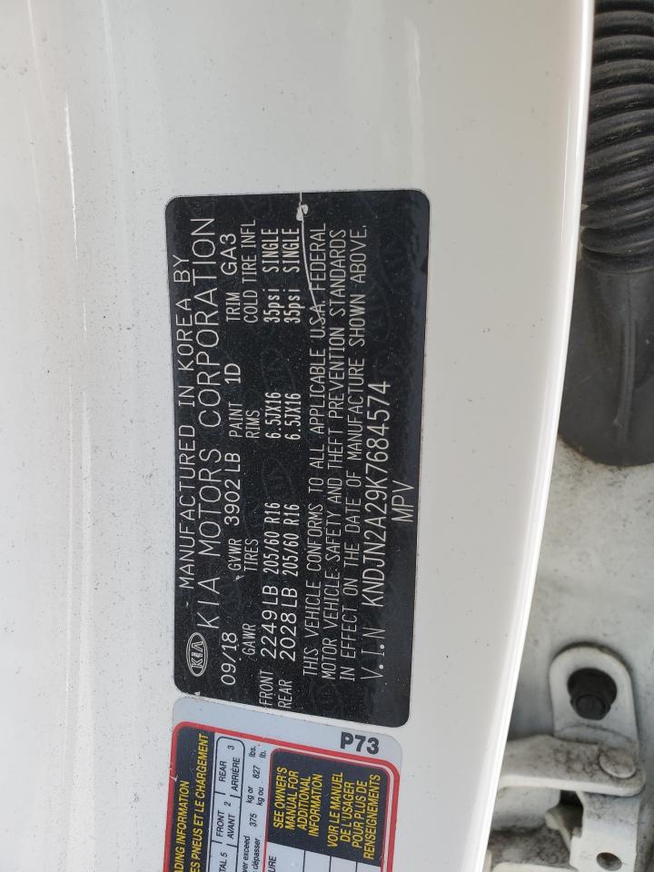 KNDJN2A29K7684574 2019 Kia Soul