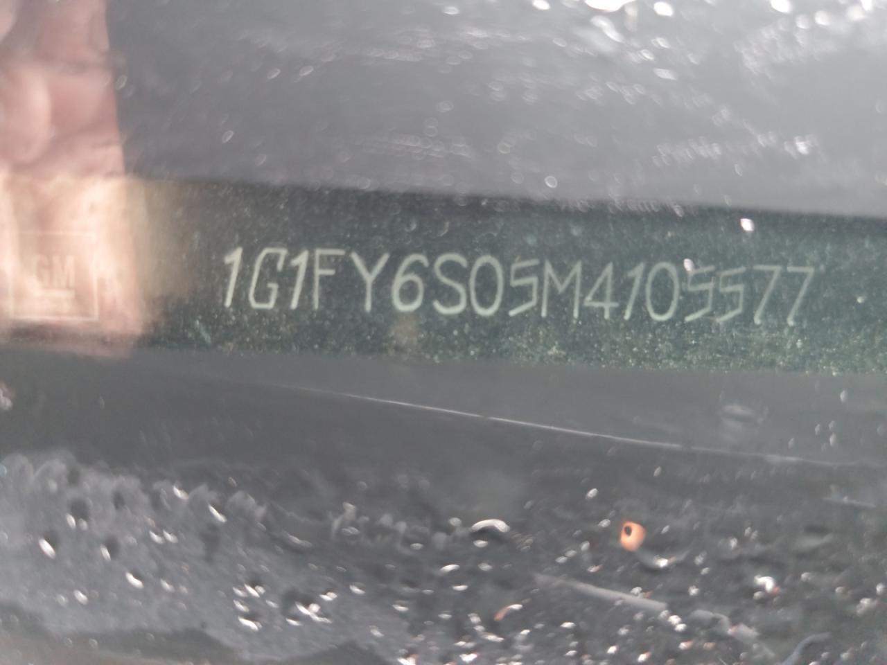 1G1FY6S05M4105577 2021 Chevrolet Bolt Ev Lt