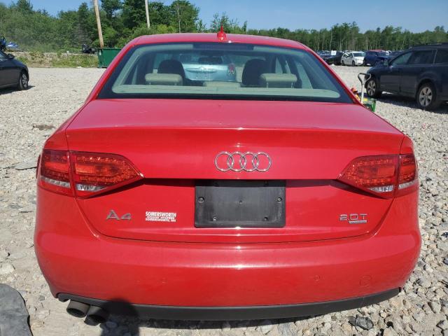 2010 Audi A4 Premium Plus VIN: WAUFFAFL6AN035496 Lot: 57381524