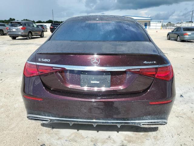 2021 Mercedes-Benz S 580 4Matic VIN: W1K6G7GB9MA059494 Lot: 60419414