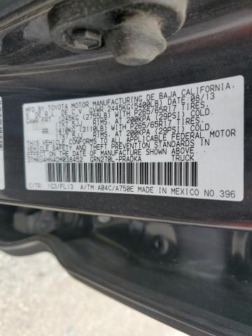 2013 Toyota Tacoma Double Cab Prerunner Long Bed VIN: 3TMKU4HN4DM038452 Lot: 57147094