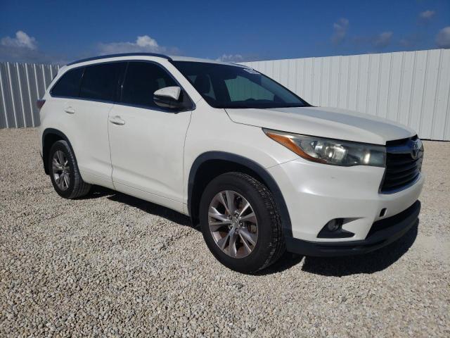 VIN 5TDJKRFH0FS156688 2015 Toyota Highlander, Xle no.4