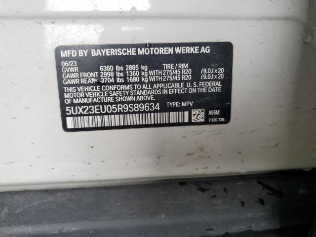 2024 BMW X5 xDrive40I VIN: 5UX23EU05R9S89634 Lot: 60317374