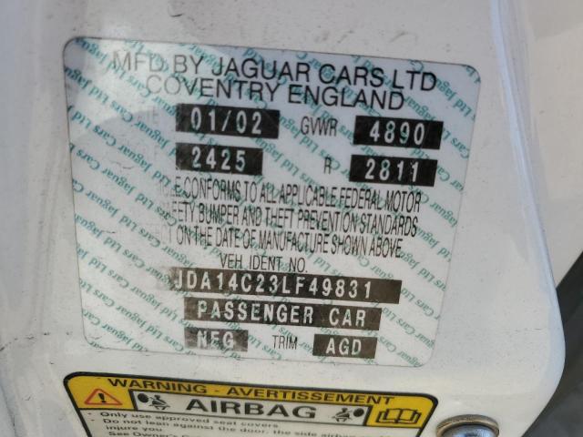 2003 Jaguar Xj8 VIN: SAJDA14C23LF49831 Lot: 59590344