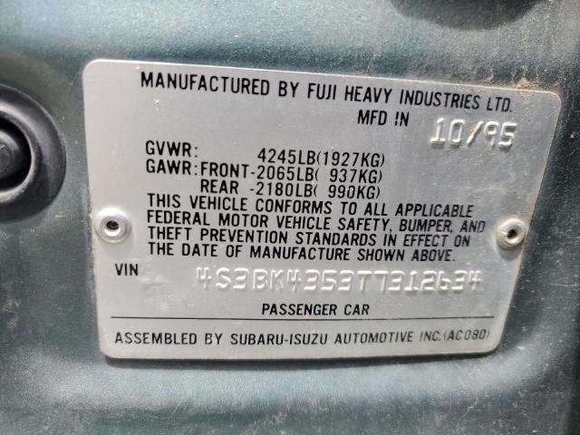 1996 Subaru Legacy L VIN: 4S3BK4353T7312634 Lot: 60569194