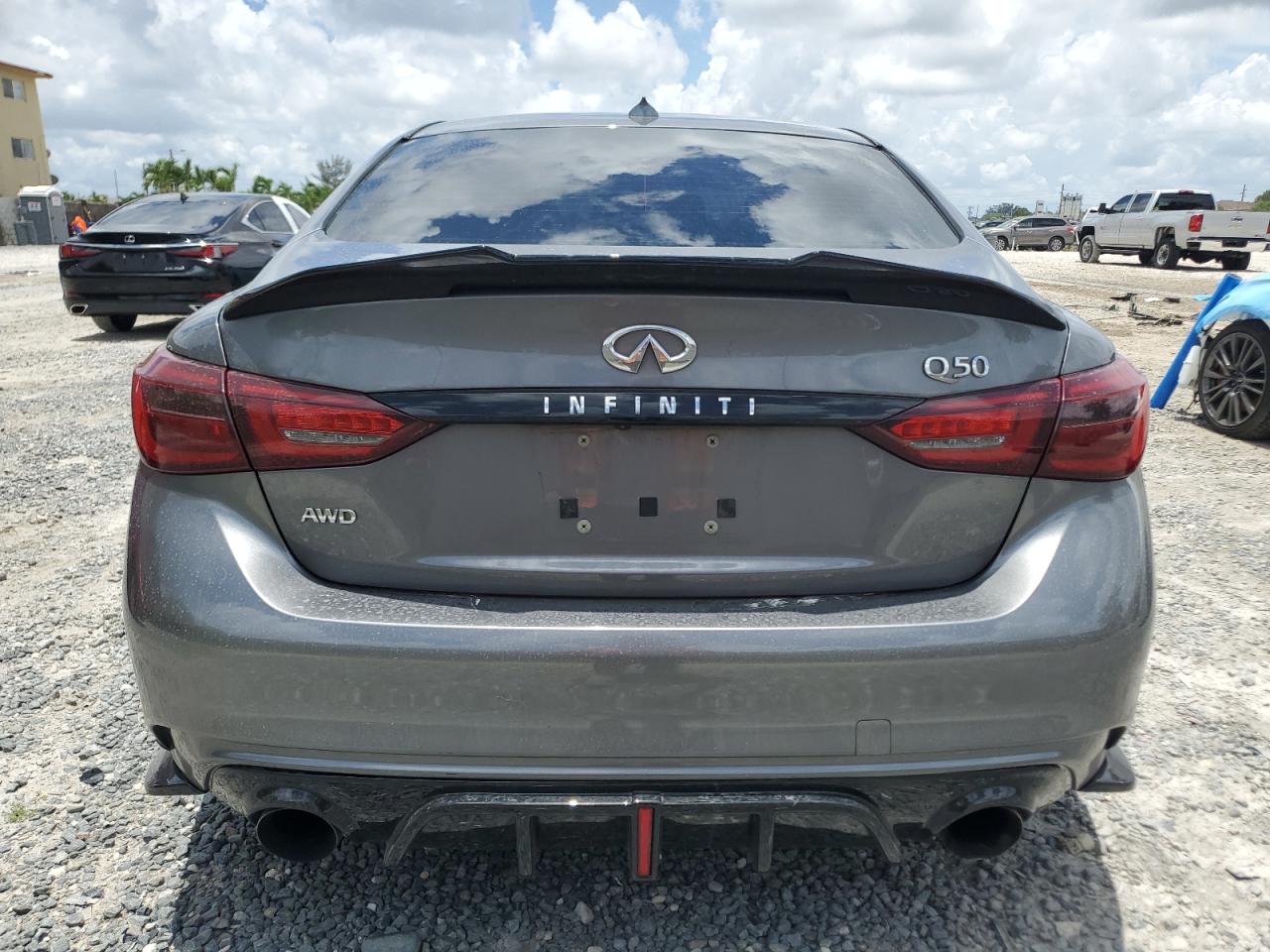 JN1EV7AR1JM611696 2018 Infiniti Q50 Luxe