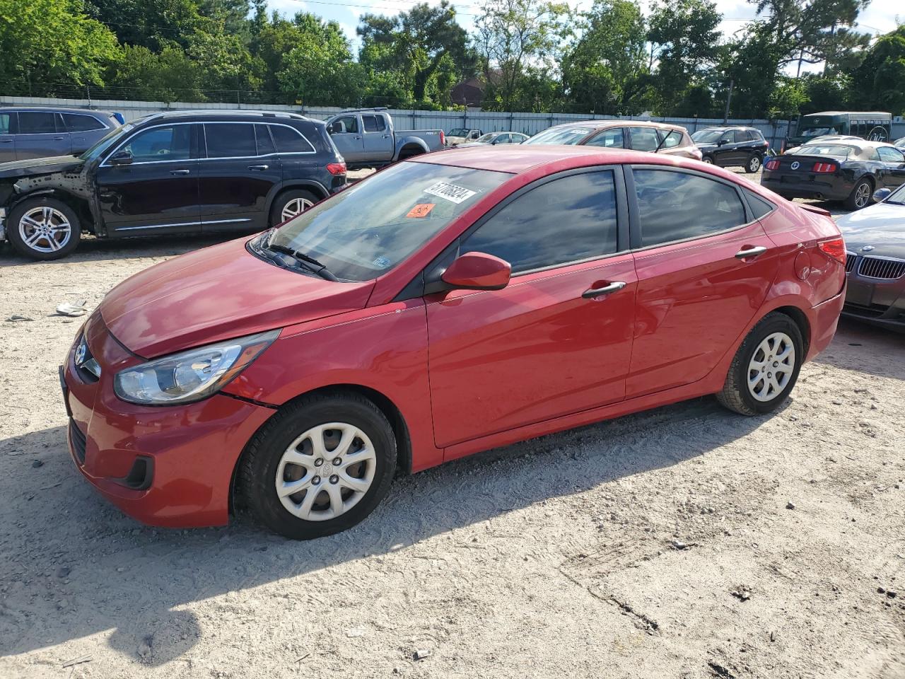 KMHCT4AEXCU054369 2012 Hyundai Accent Gls