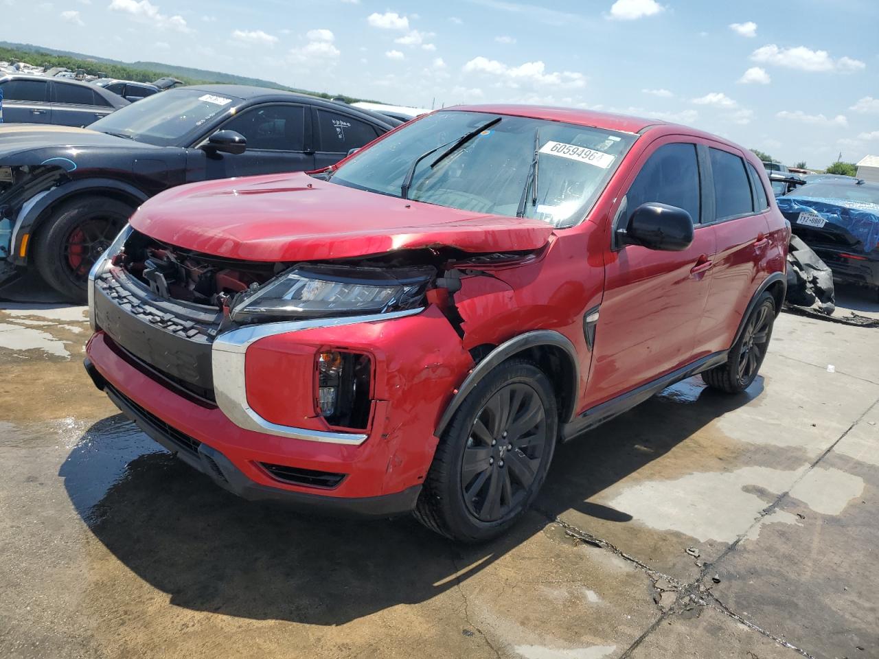 2021 Mitsubishi Outlander Sport Es vin: JA4APUAU9MU013878