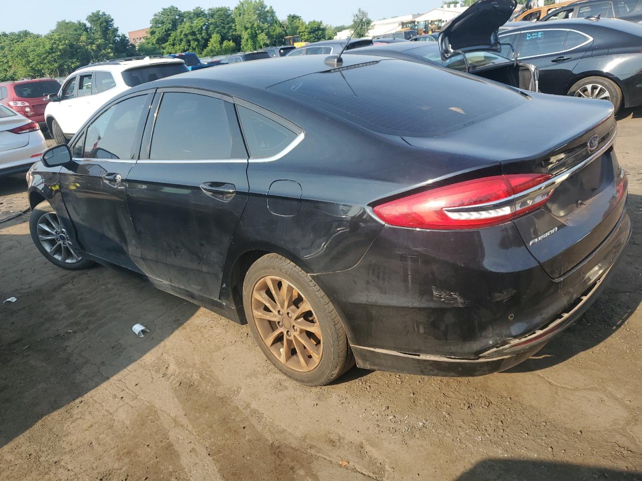 2017 Ford Fusion Se vin: 3FA6P0HD8HR173599