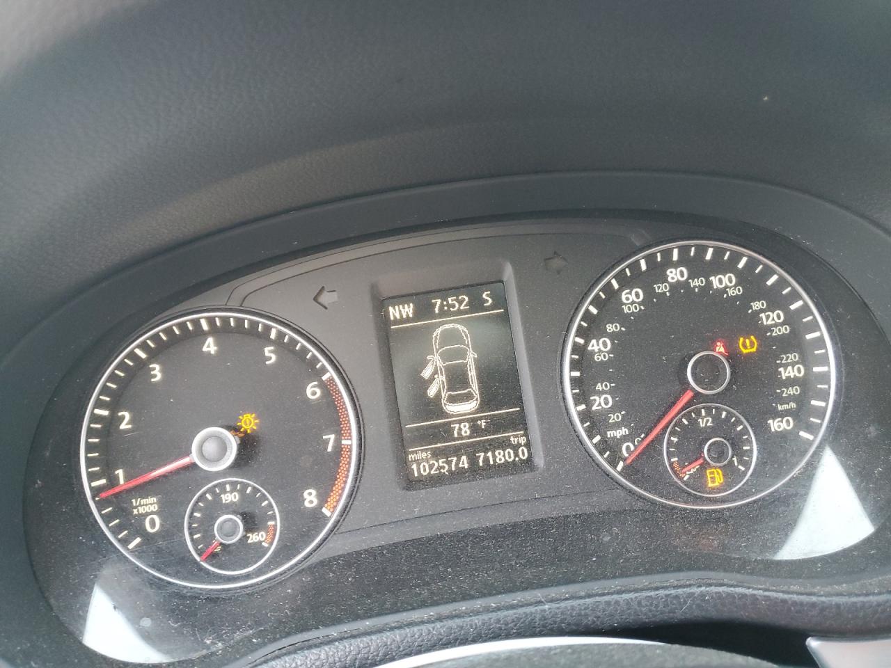 1VWBH7A3XCC108550 2012 Volkswagen Passat Se