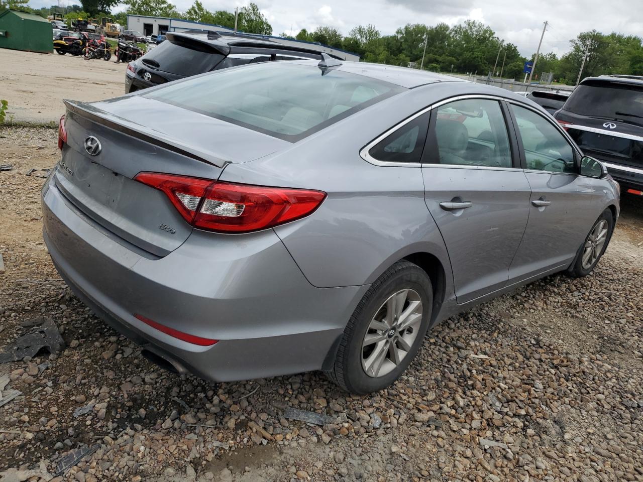 Lot #2587492979 2015 HYUNDAI SONATA ECO