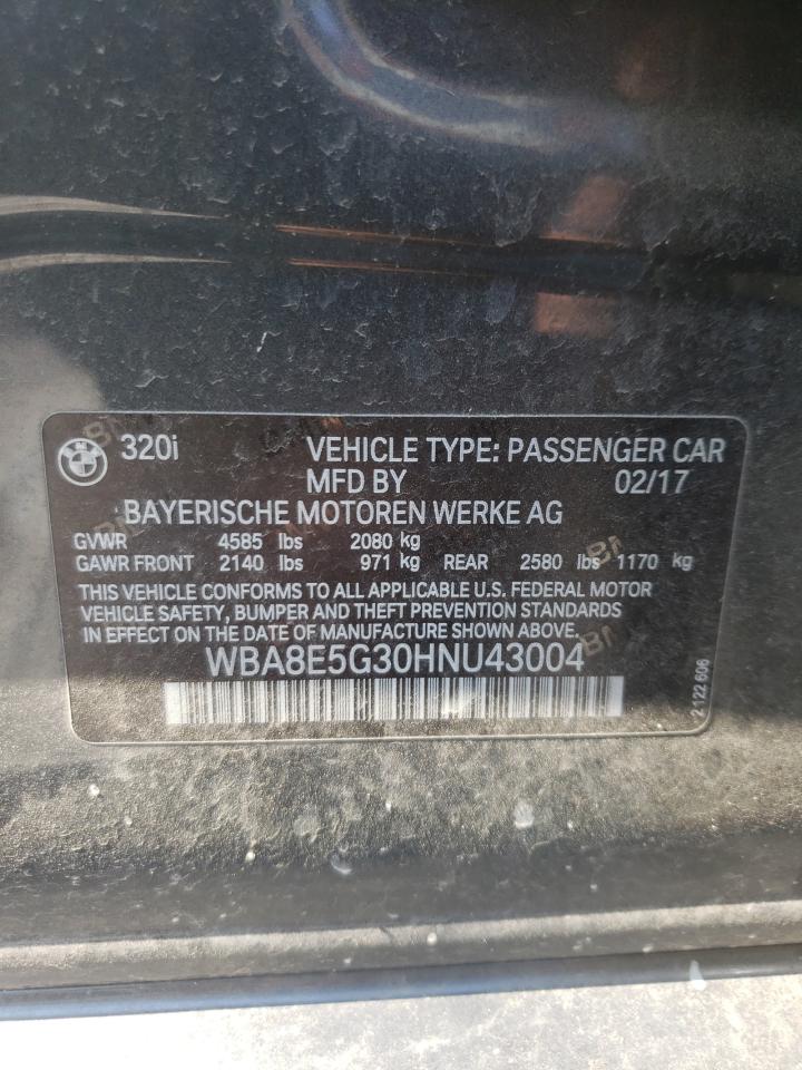 WBA8E5G30HNU43004 2017 BMW 320 Xi