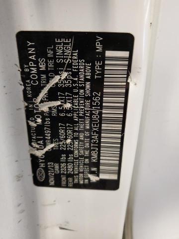 2014 Hyundai Tucson Gls VIN: KM8JT3AFXEU841562 Lot: 58253394