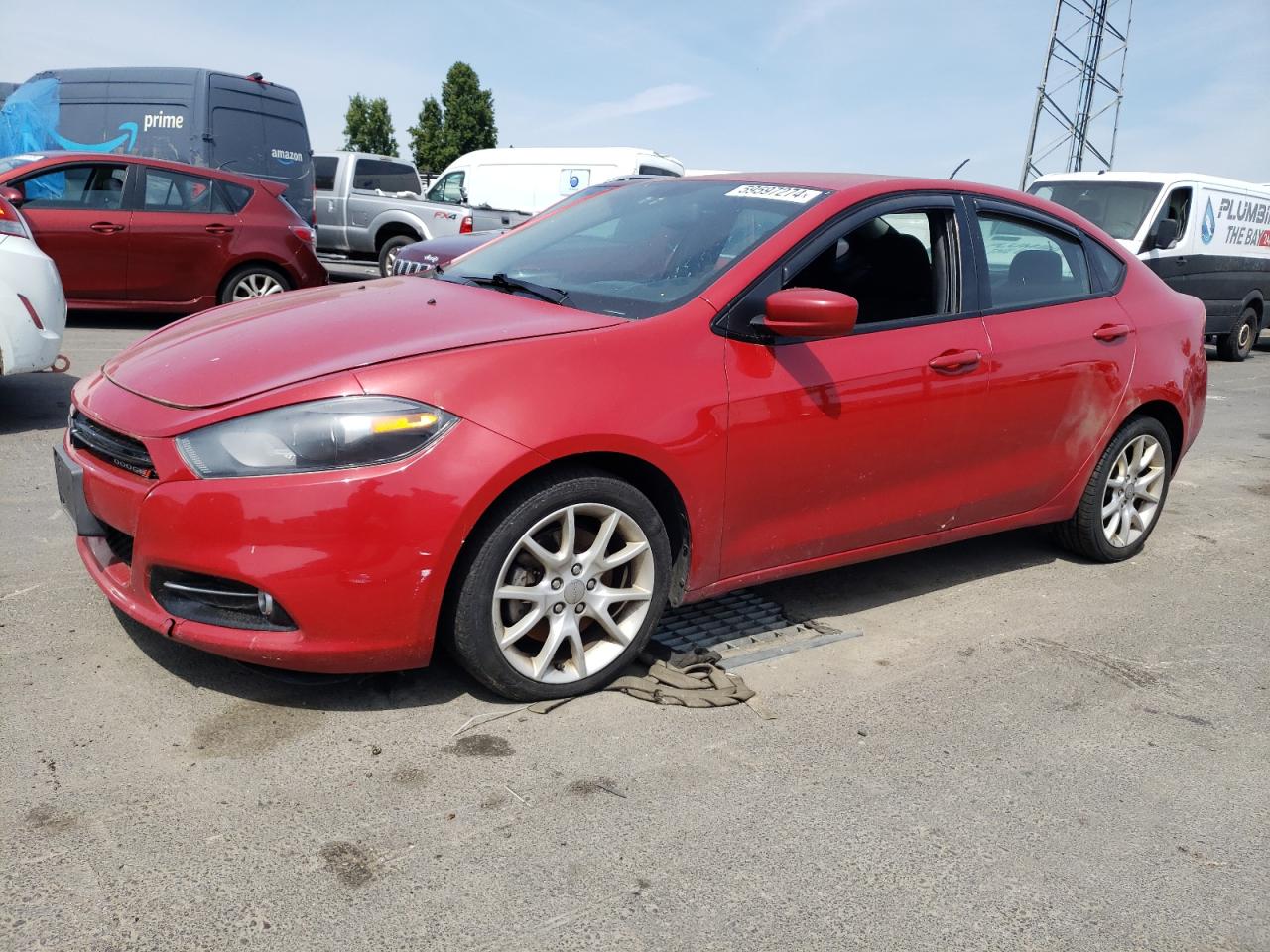 Lot #2948462913 2013 DODGE DART