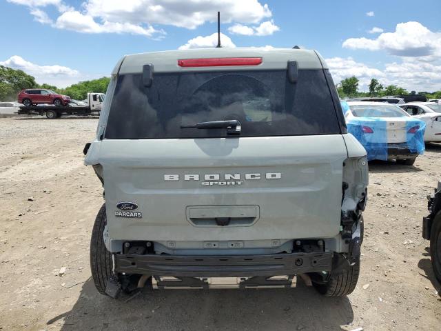 2022 Ford Bronco Sport Big Bend VIN: 3FMCR9B67NRD87707 Lot: 58316784