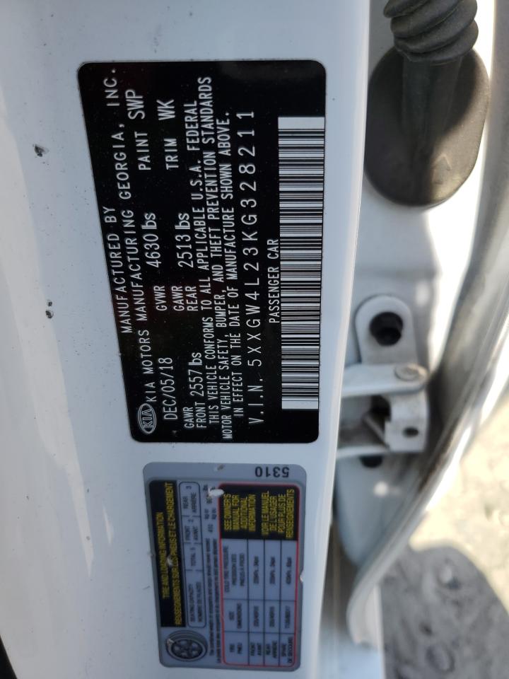 5XXGW4L23KG328211 2019 Kia Optima Sx