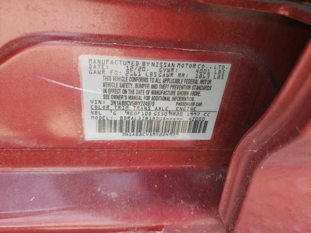 2021 NISSAN SENTRA SV - 3N1AB8CV5MY224979