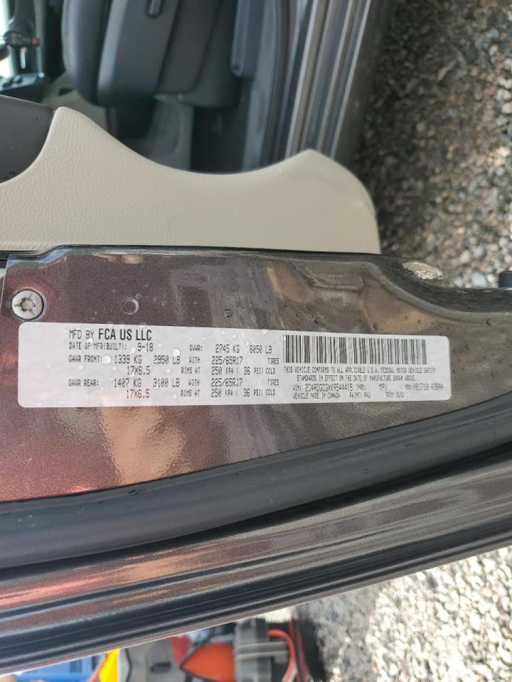 2C4RDGCGXKR544415 2019 Dodge Grand Caravan Sxt