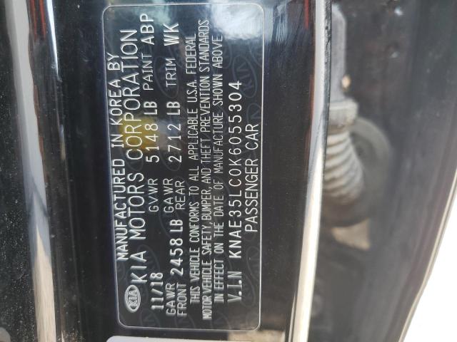 2019 KIA STINGER GT - KNAE35LC0K6055304