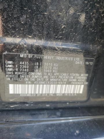 2013 Subaru Legacy 2.5I Premium VIN: 4S3BMCC63D3018978 Lot: 59594774