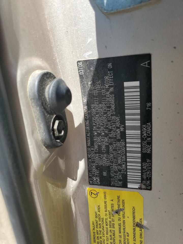 2T2HK31U67C007661 2007 Lexus Rx 350