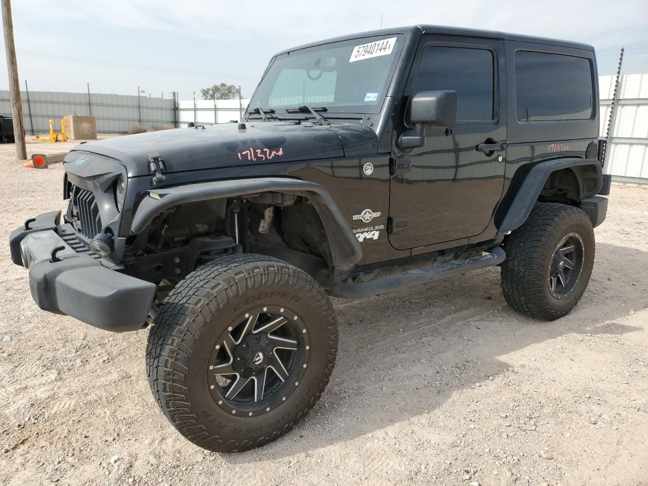 1C4GJWAG4EL217857 2014 Jeep Wrangler Sport