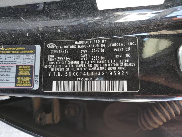 2018 Kia Optima Lx VIN: 5XXGT4L39JG195924 Lot: 60821984