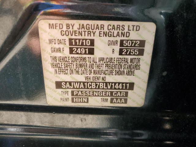 2011 Jaguar Xj VIN: SAJWA1CB7BLV14411 Lot: 57719244