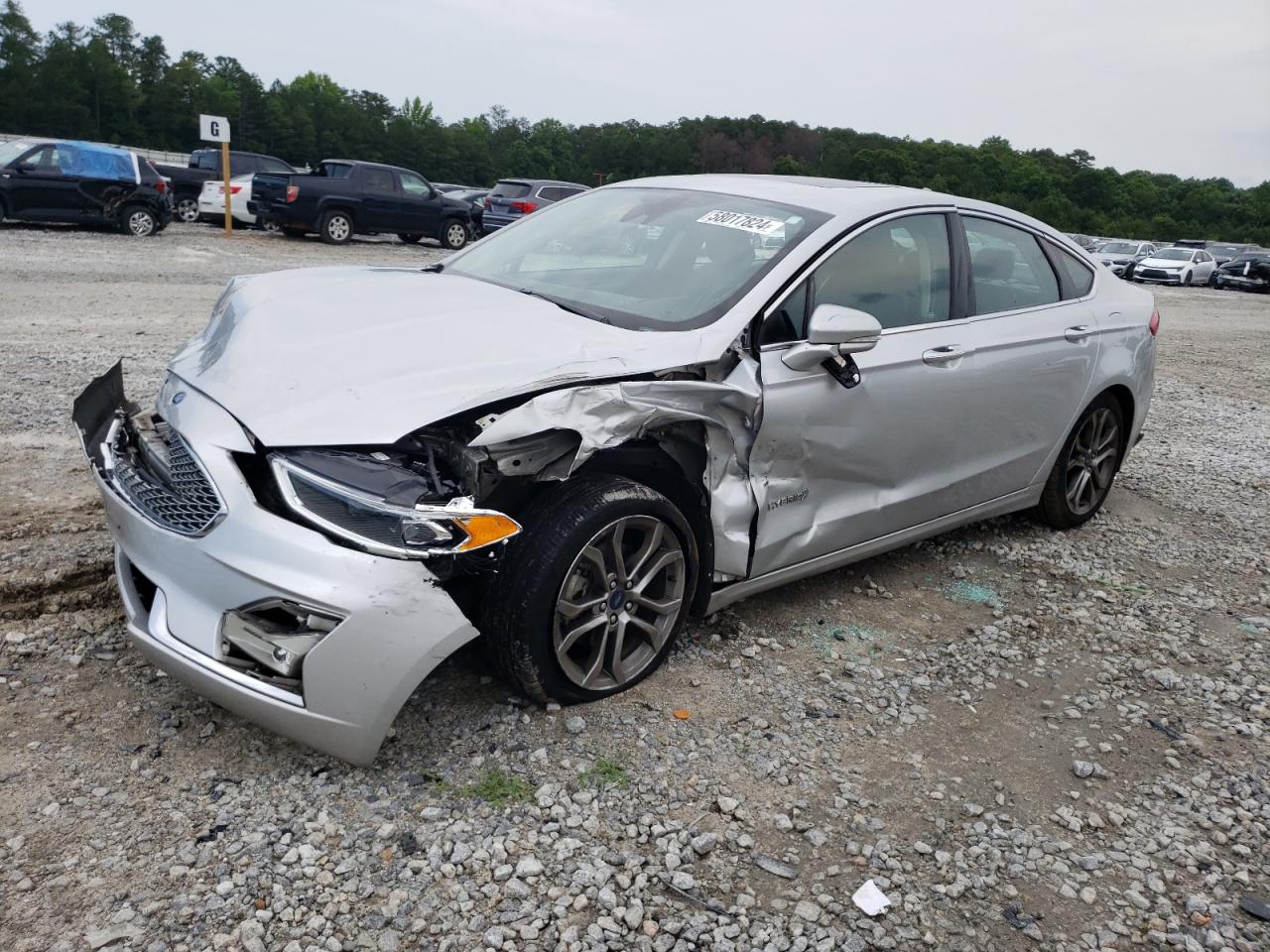 3FA6P0RU0KR106209 2019 Ford Fusion Titanium