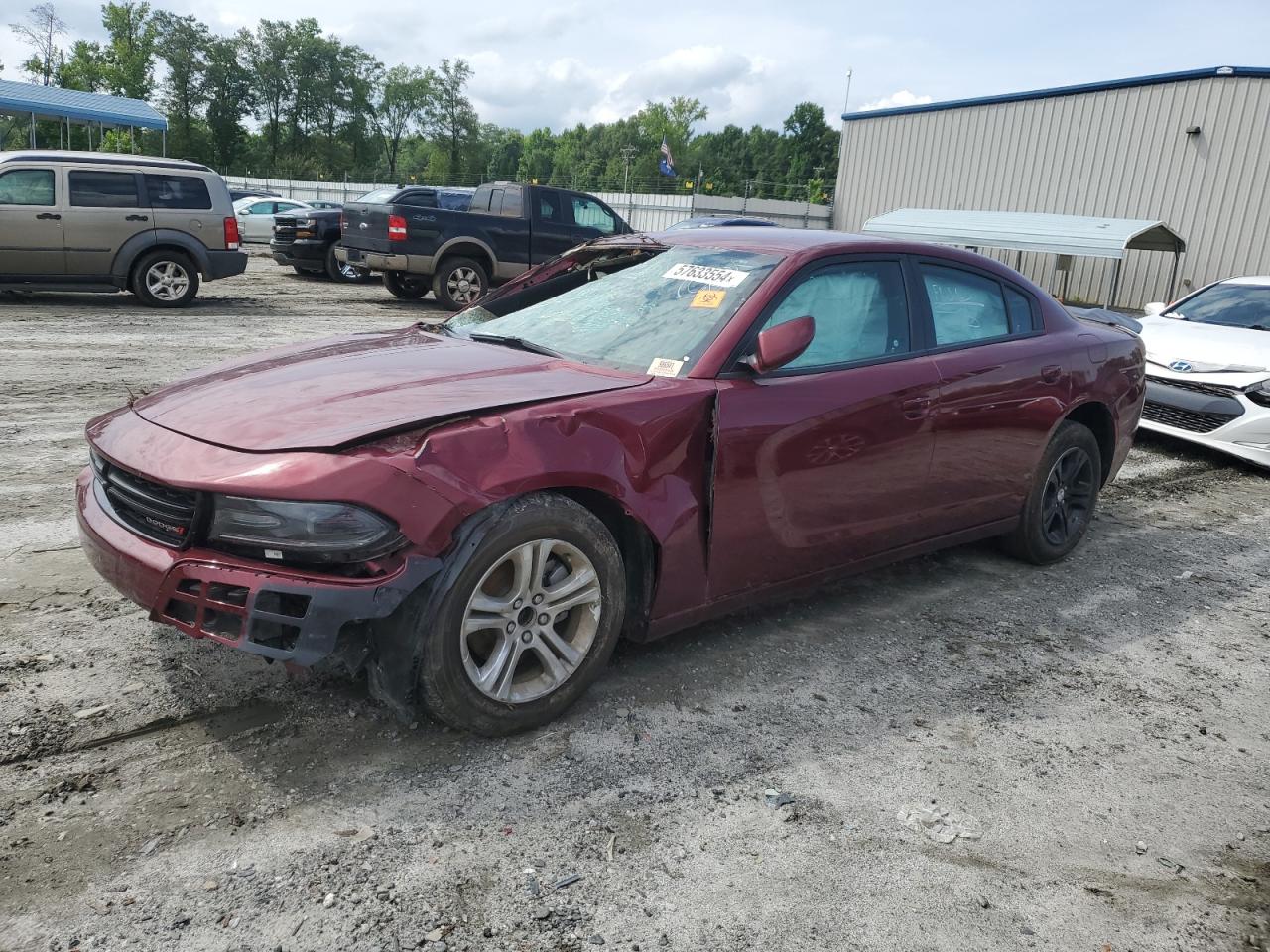 2021 Dodge Charger Sxt vin: 2C3CDXBG2MH632301