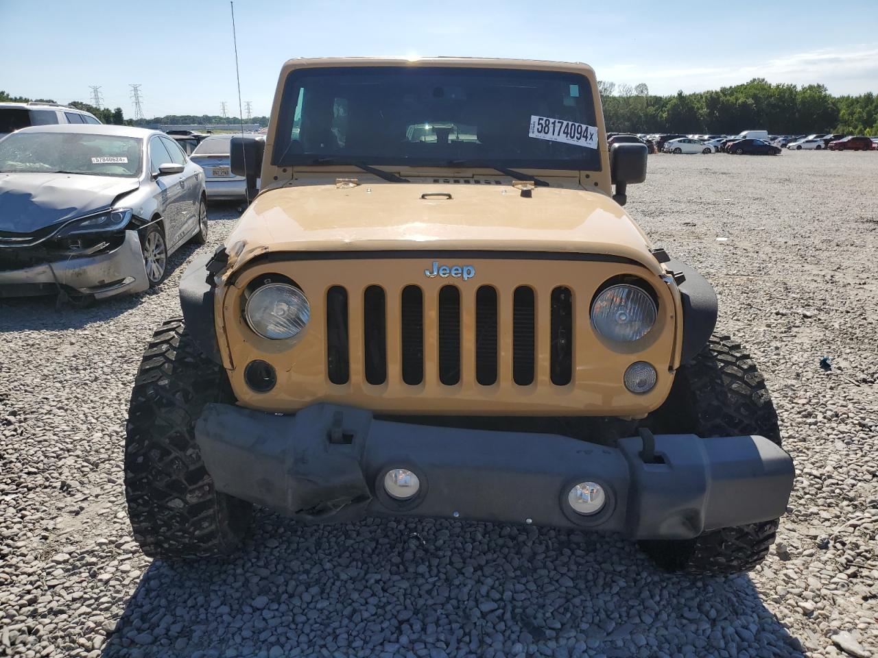 2014 Jeep Wrangler Unlimited Sport vin: 1C4BJWDG9EL236684