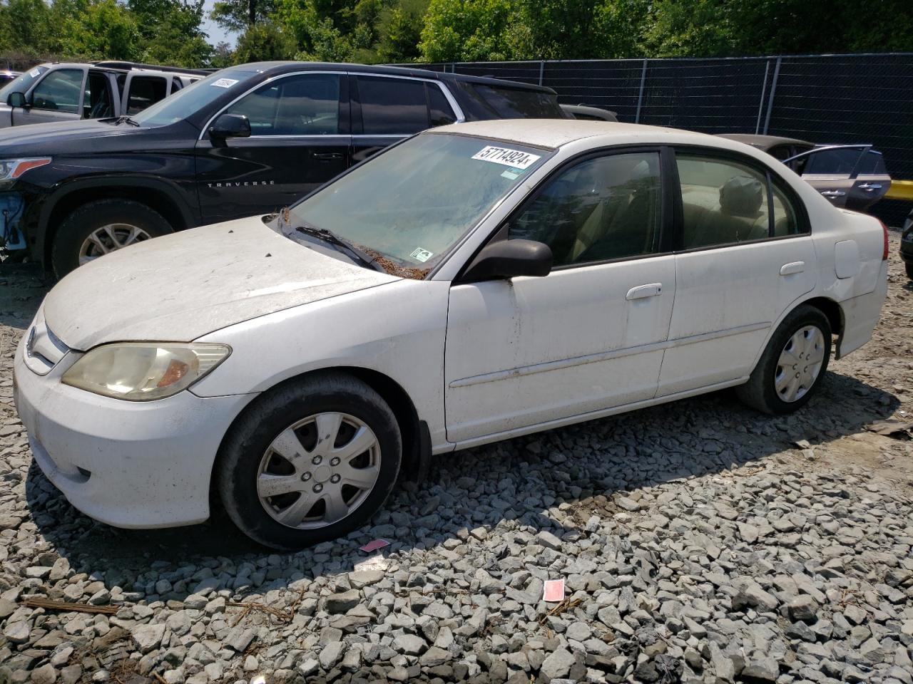 2HGES16525H572619 2005 Honda Civic Lx