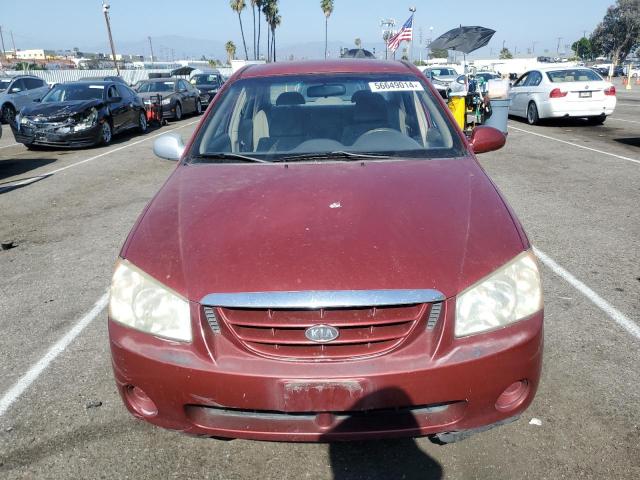 2006 Kia Spectra Lx VIN: KNAFE122X65263962 Lot: 56649014