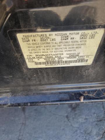 2007 Nissan Sentra 2.0 VIN: 3N1AB61E27L610705 Lot: 58258764